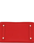 HMS Birkin 25 Rouge de Coeur Togo Gold Hardware