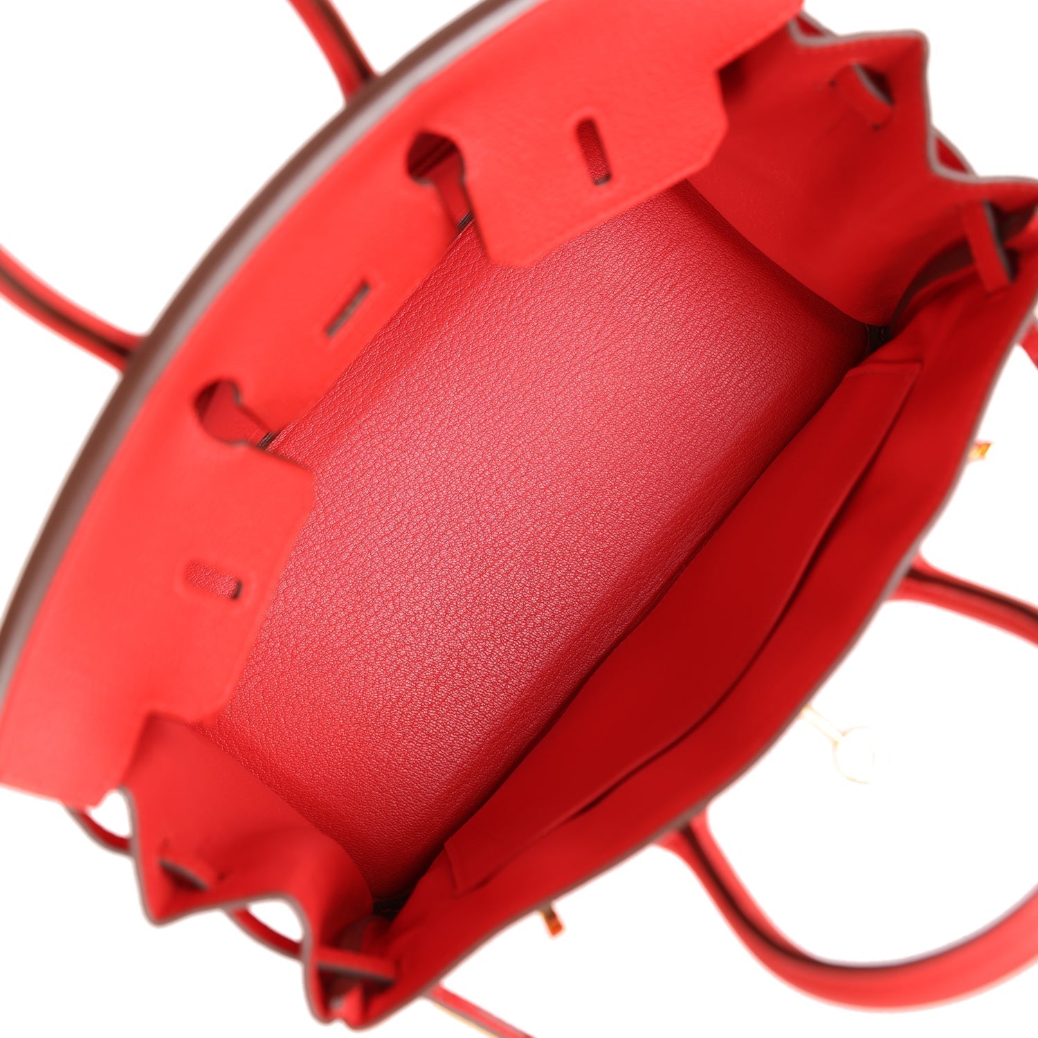 HMS Birkin 25 Rouge de Coeur Togo Gold Hardware