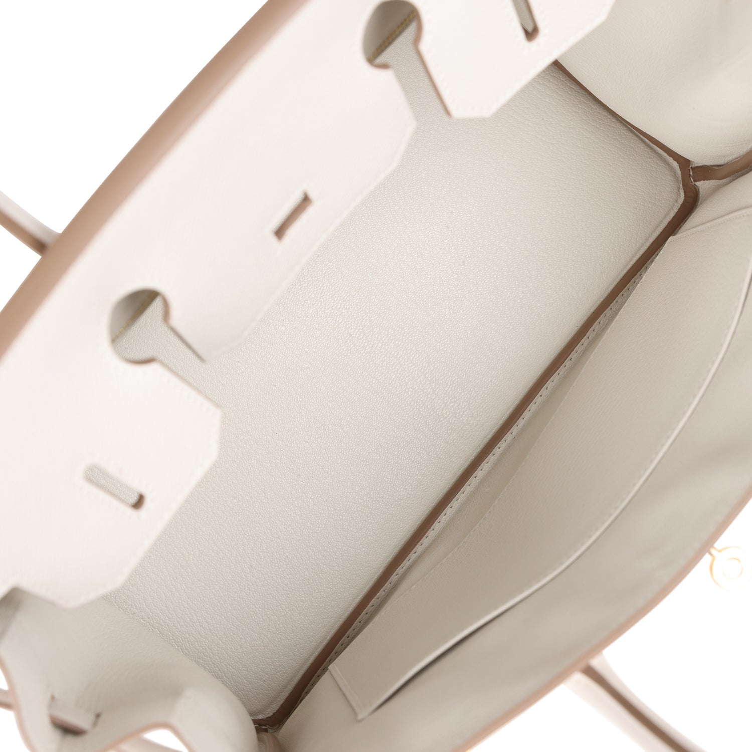 HMS Birkin 30 Gris Pale Epsom Gold Hardware