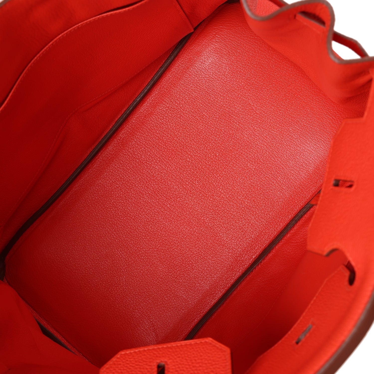 Top Quality HMS Birkin 35 Rouge Tomate Togo Palladium Hardware