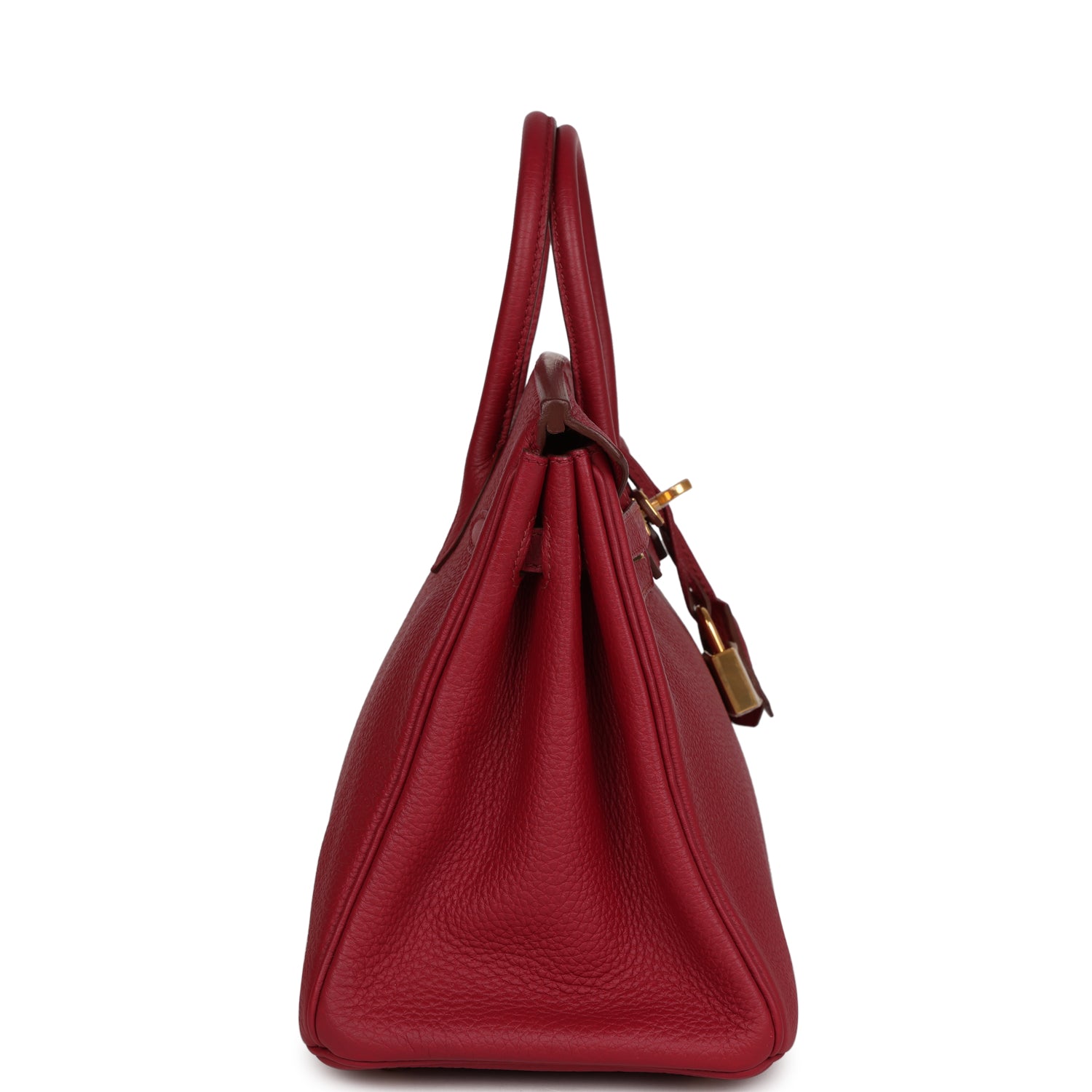 Top Quality HMS Birkin 25 Rubis Togo Gold Hardware