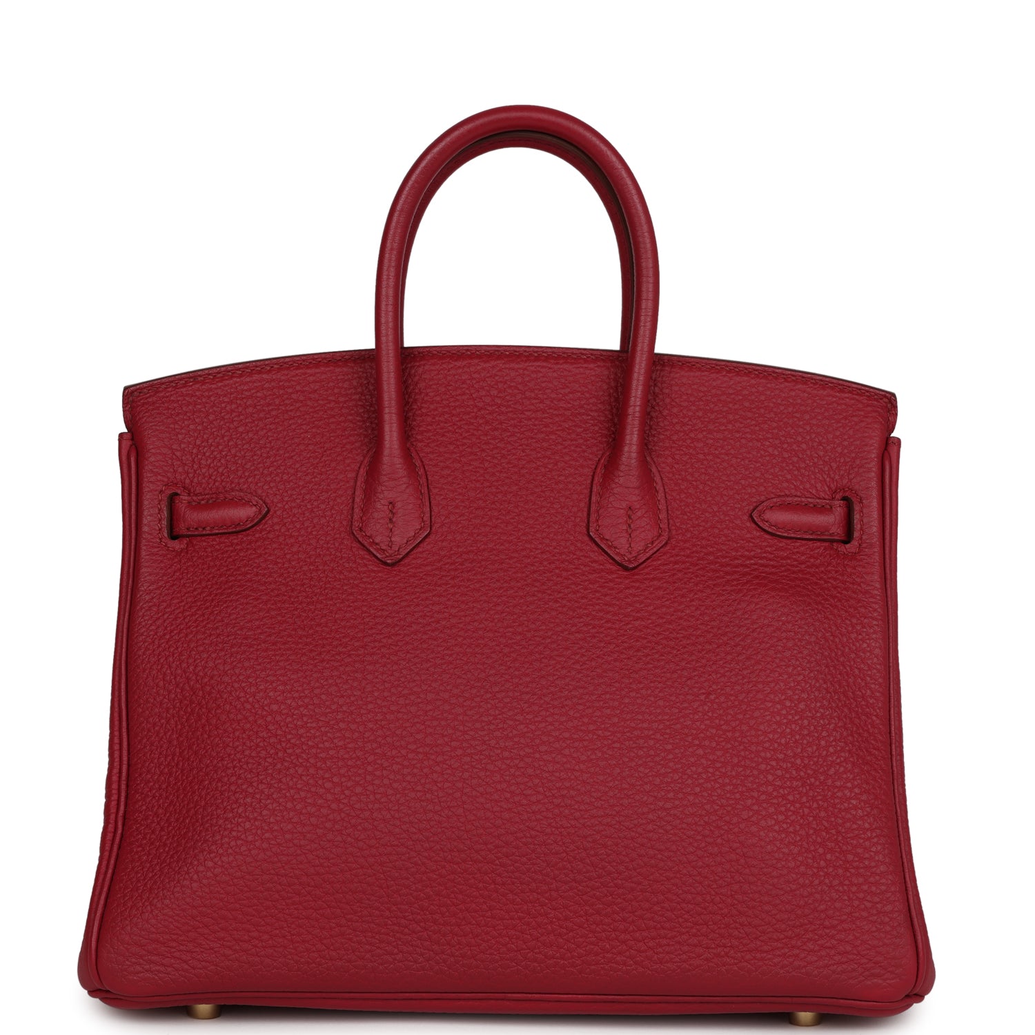 Top Quality HMS Birkin 25 Rubis Togo Gold Hardware