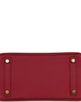 Top Quality HMS Birkin 25 Rubis Togo Gold Hardware