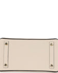 HMS Special Order (HSS) Birkin 25 Craie and Black Togo Brushed Gold Hardware