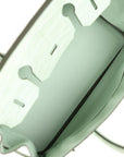 Top Quality HMS Birkin 30 Vert D'Eau Matte Alligator Palladium Hardware