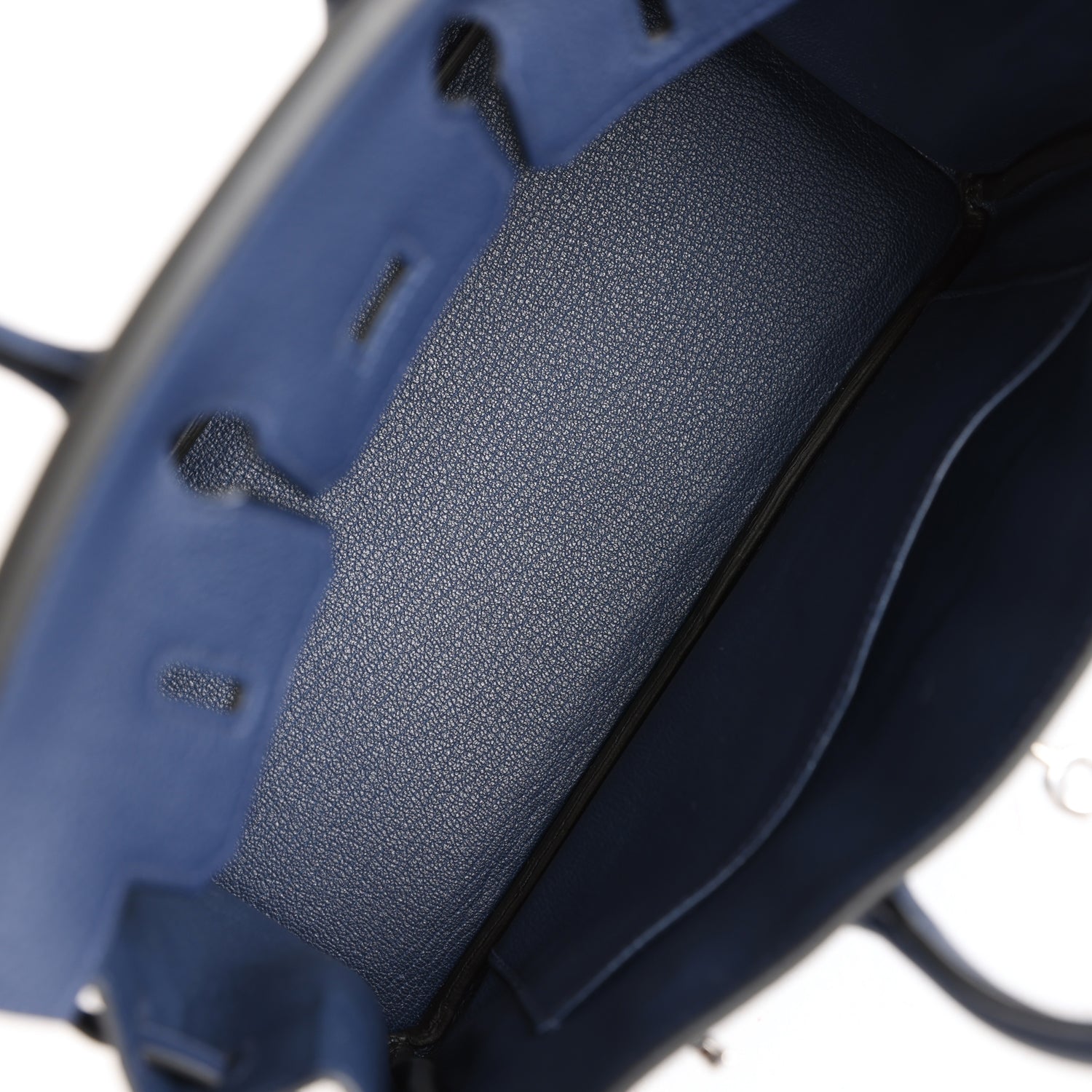 HMS Birkin 25 Bleu Navy Togo Palladium Hardware