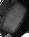 Top Quality HMS Birkin 30 Black Togo Palladium Hardware