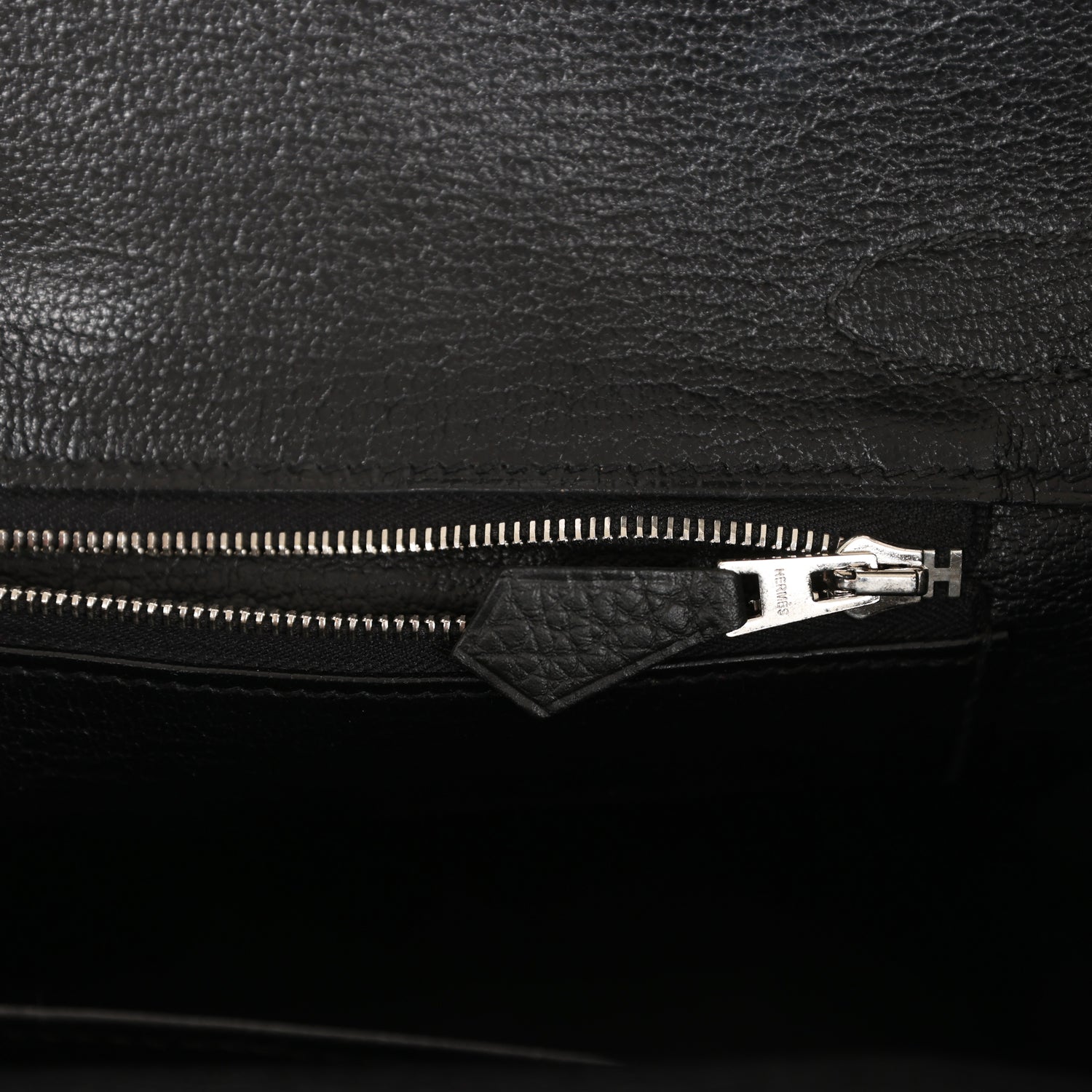 Top Quality HMS Birkin 30 Black Togo Palladium Hardware