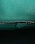 Top Quality HMS Birkin 30 Malachite Togo Palladium Hardware