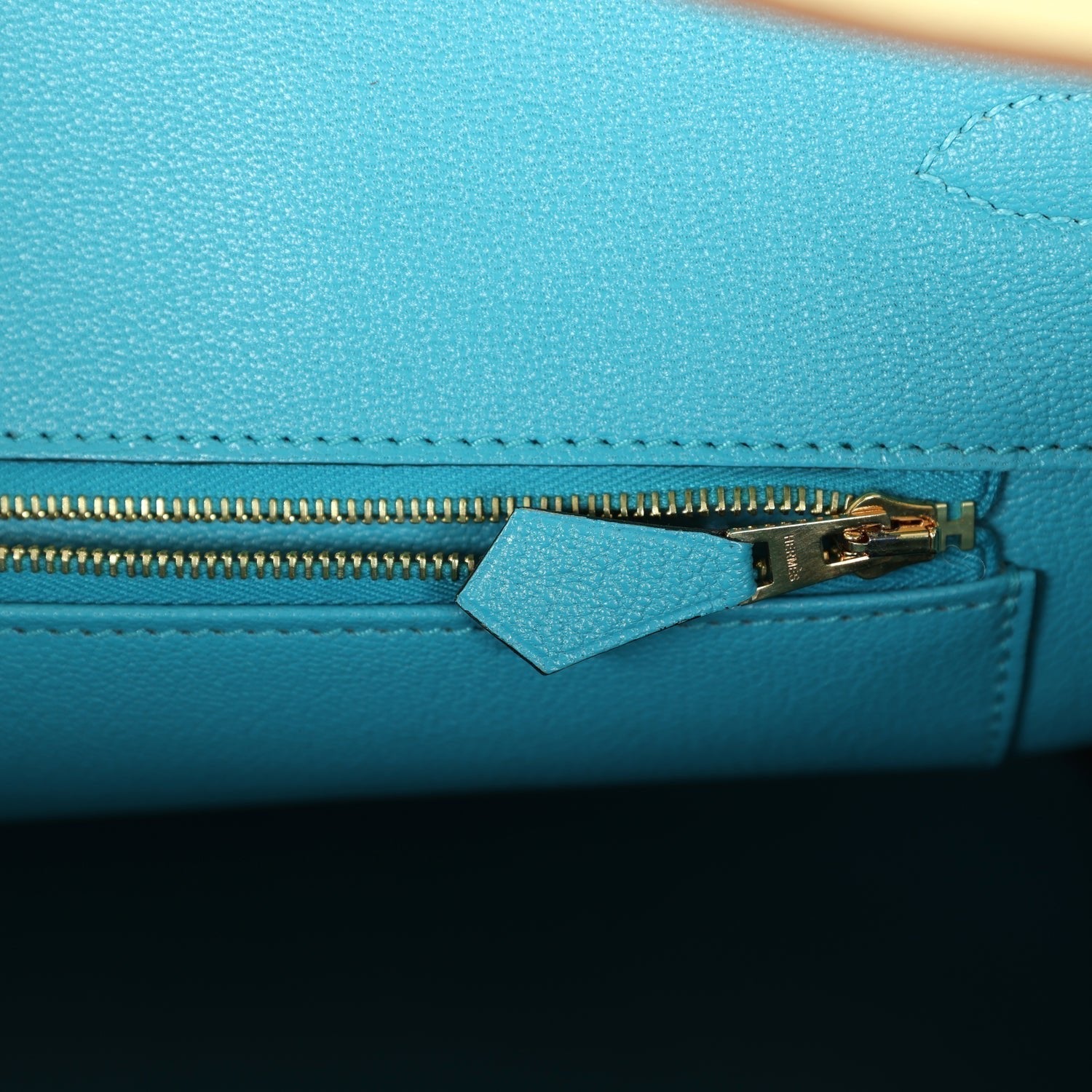 HMS Special Order (HSS) Birkin 35 Jaune Poussin and Bleu Paradise Togo Brushed Gold Hardware