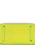 Top Quality HMS Birkin 35 Kiwi Swift Palladium Hardware