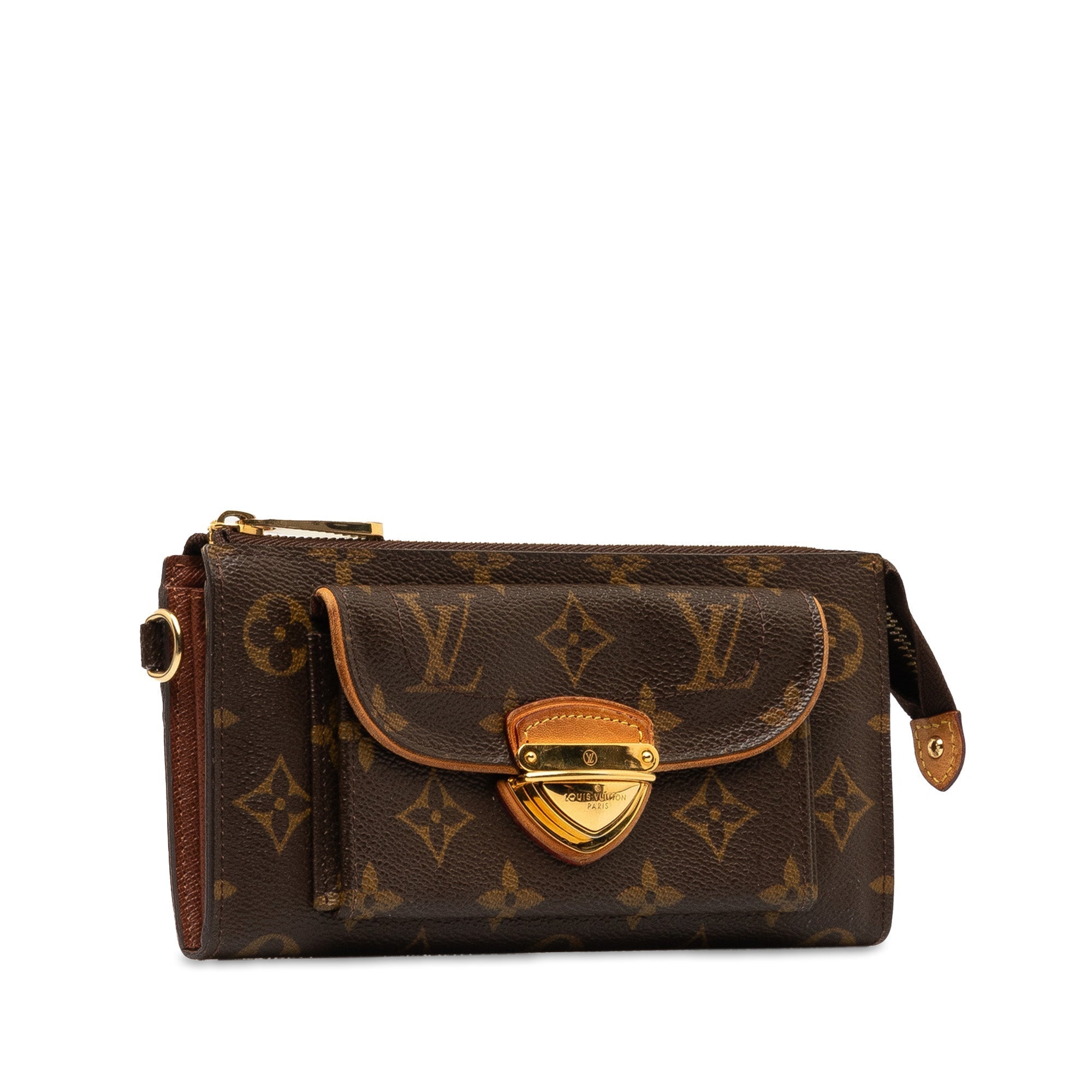 Brown LV Monogram Portefeuille Astrid Long Wallets