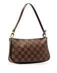 Brown LV Damier Ebene Pochette Accessoires Shoulder Bag
