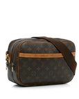Brown LV Monogram Reporter PM Crossbody Bag