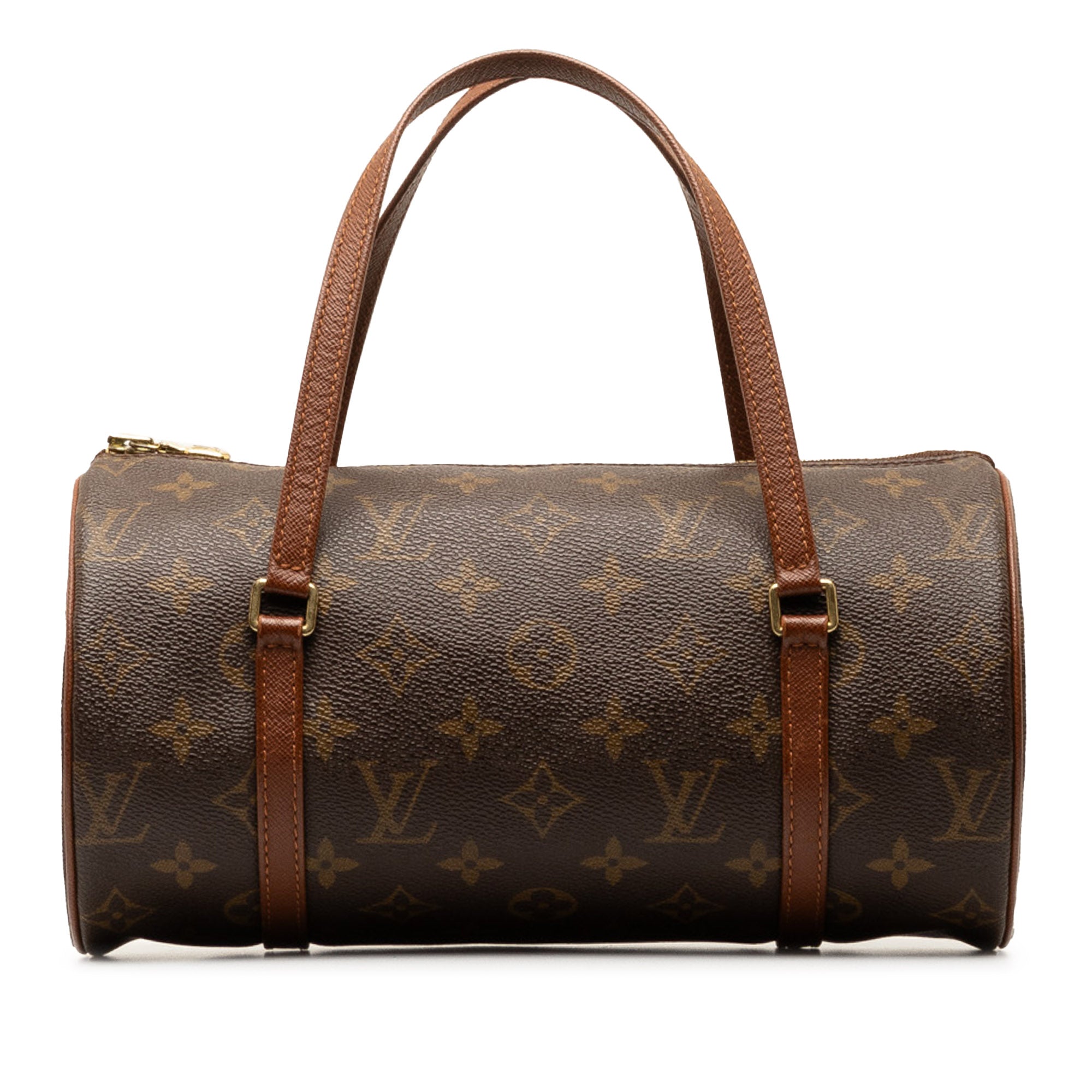 Brown LV Monogram Papillon 26 HandBag