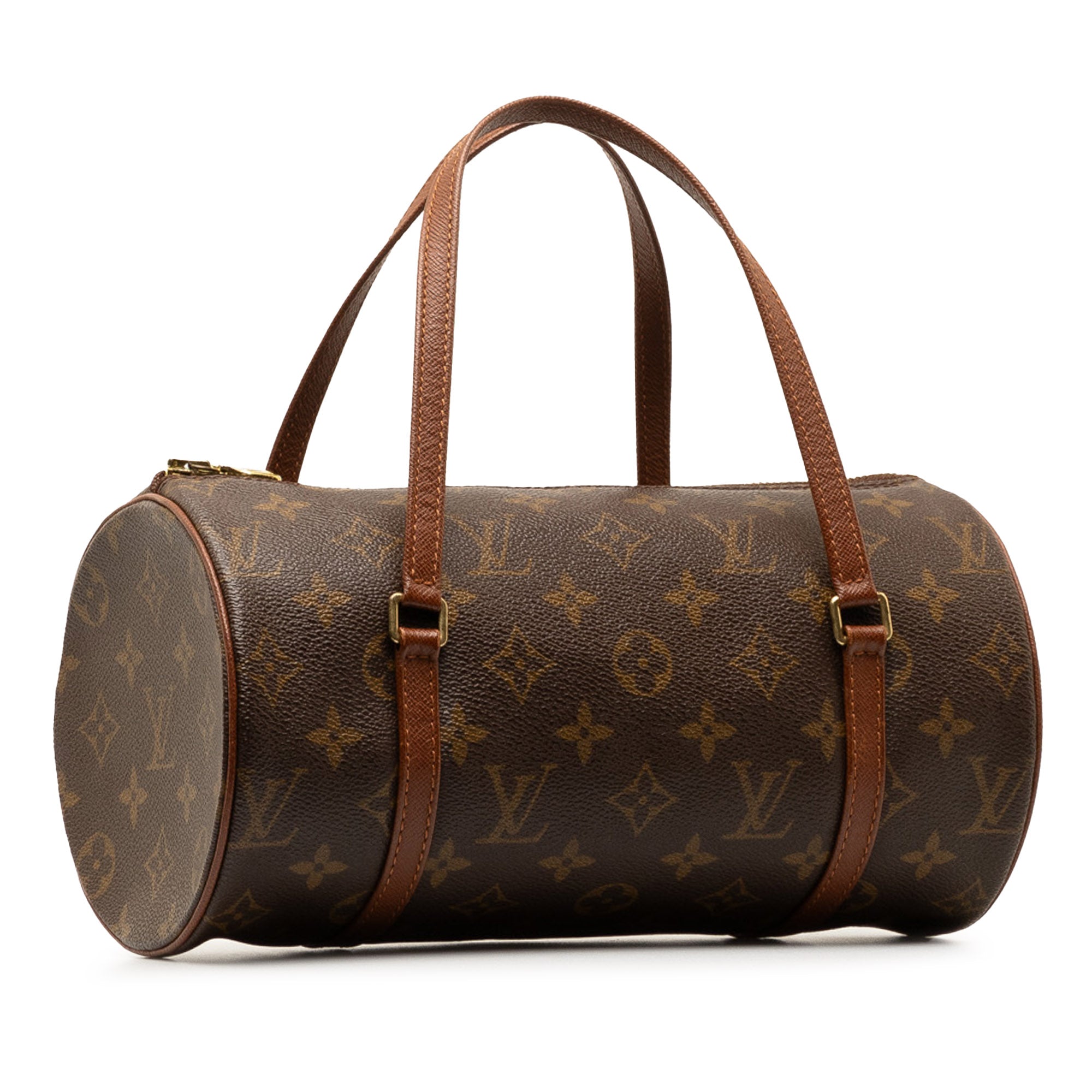 Brown LV Monogram Papillon 26 HandBag