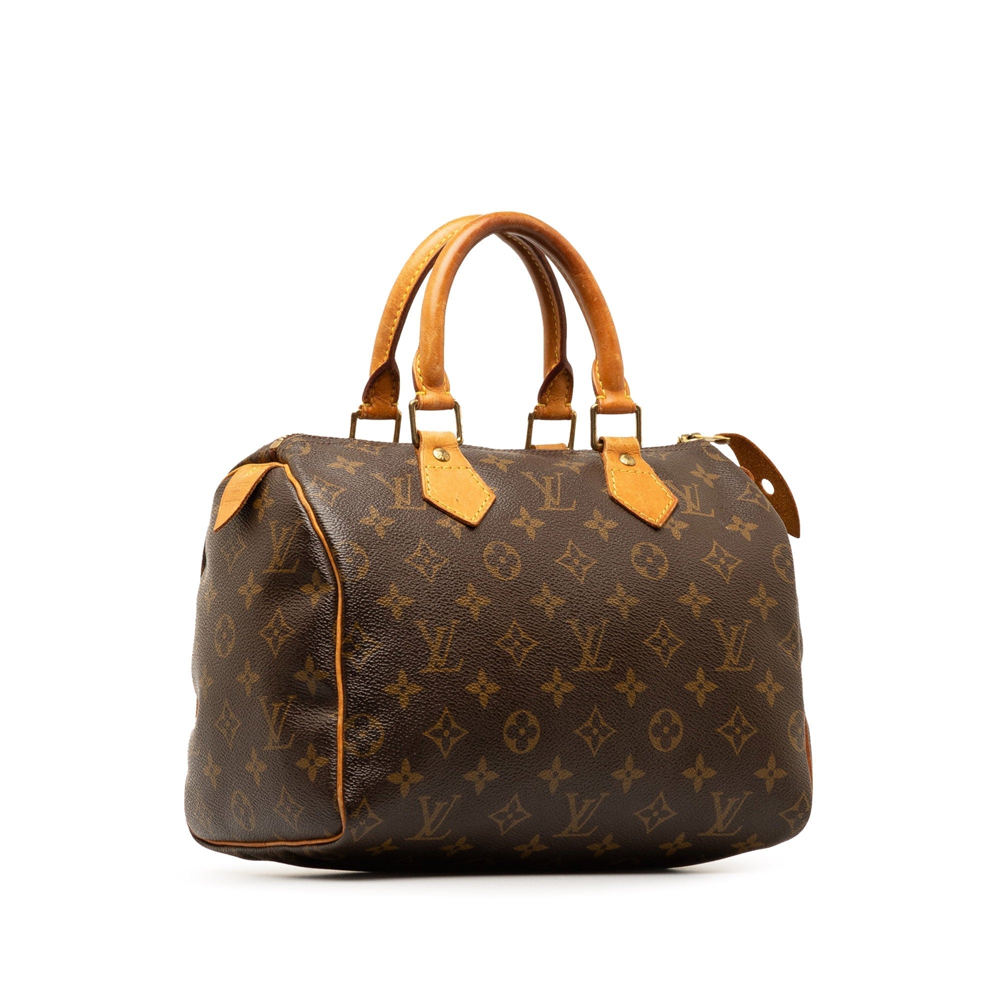 Brown LV Monogram Speedy 25 Boston Bag