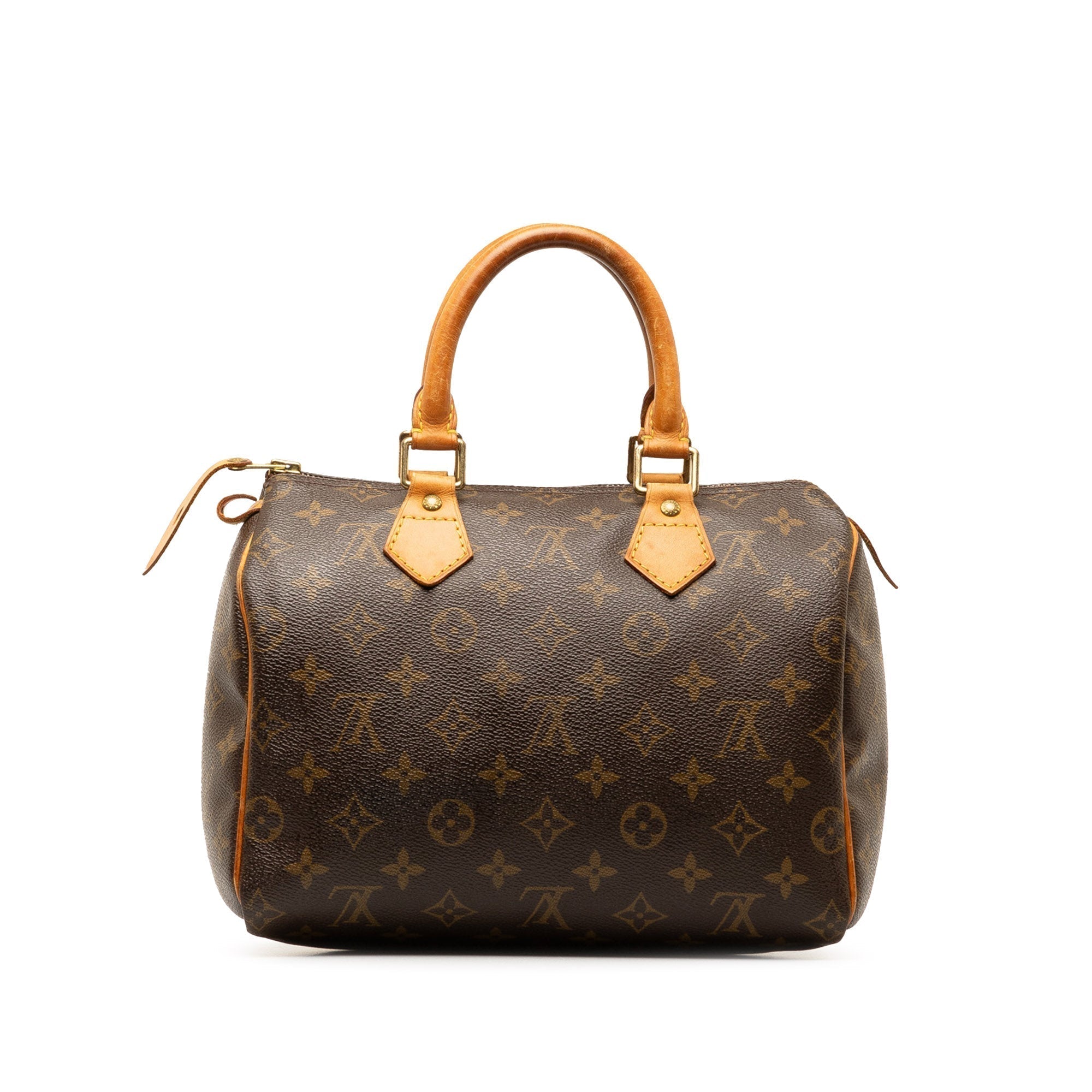 Brown LV Monogram Speedy 25 Boston Bag