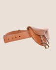 CHRISTIAN D1OR 2003 TAN SADDLE BELT BAG