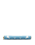 Blue LV Monogram Giant By The Pool Zippy Wallet