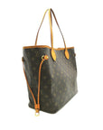 Brown LV Monogram Neverfull MM Tote Bag