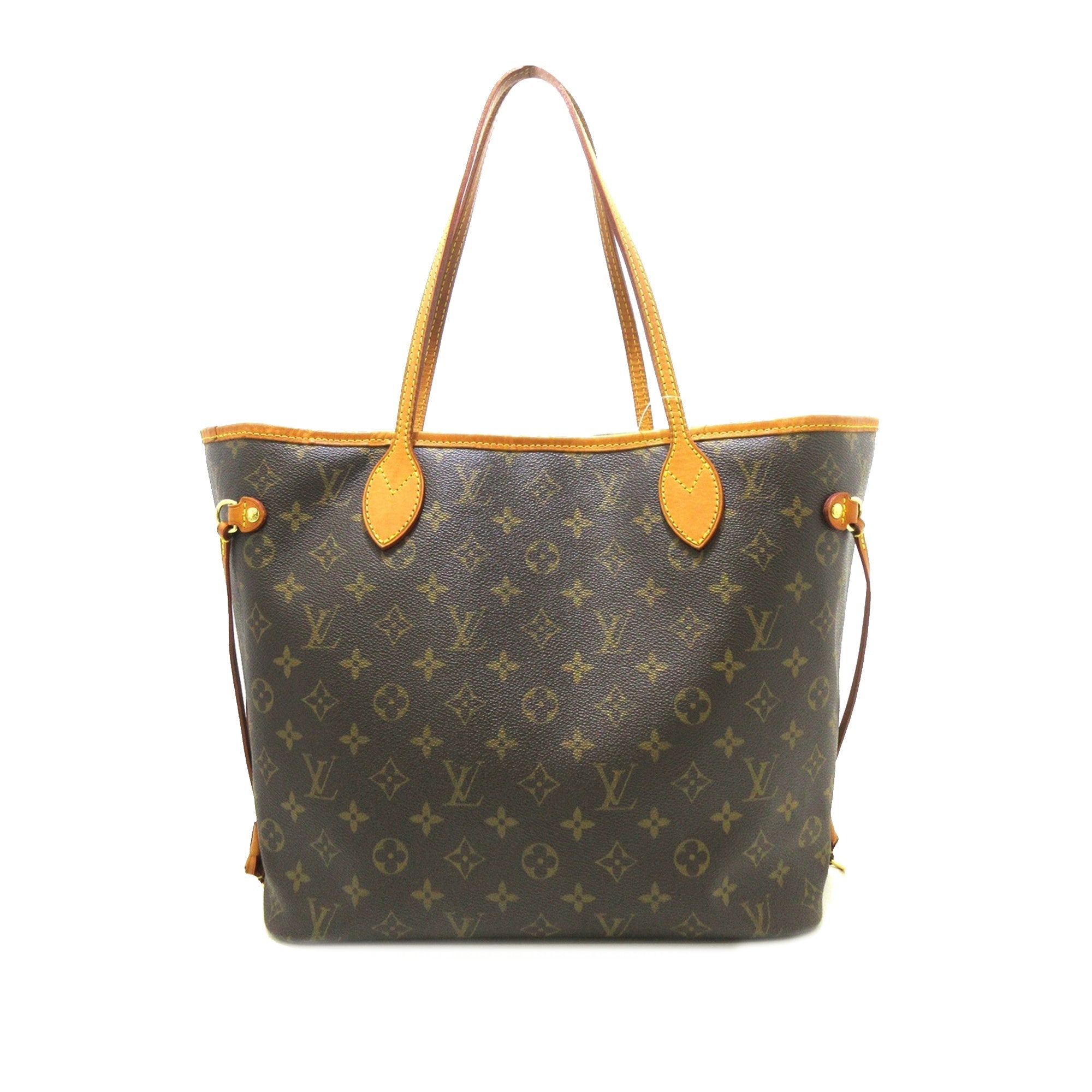Brown LV Monogram Neverfull MM Tote Bag