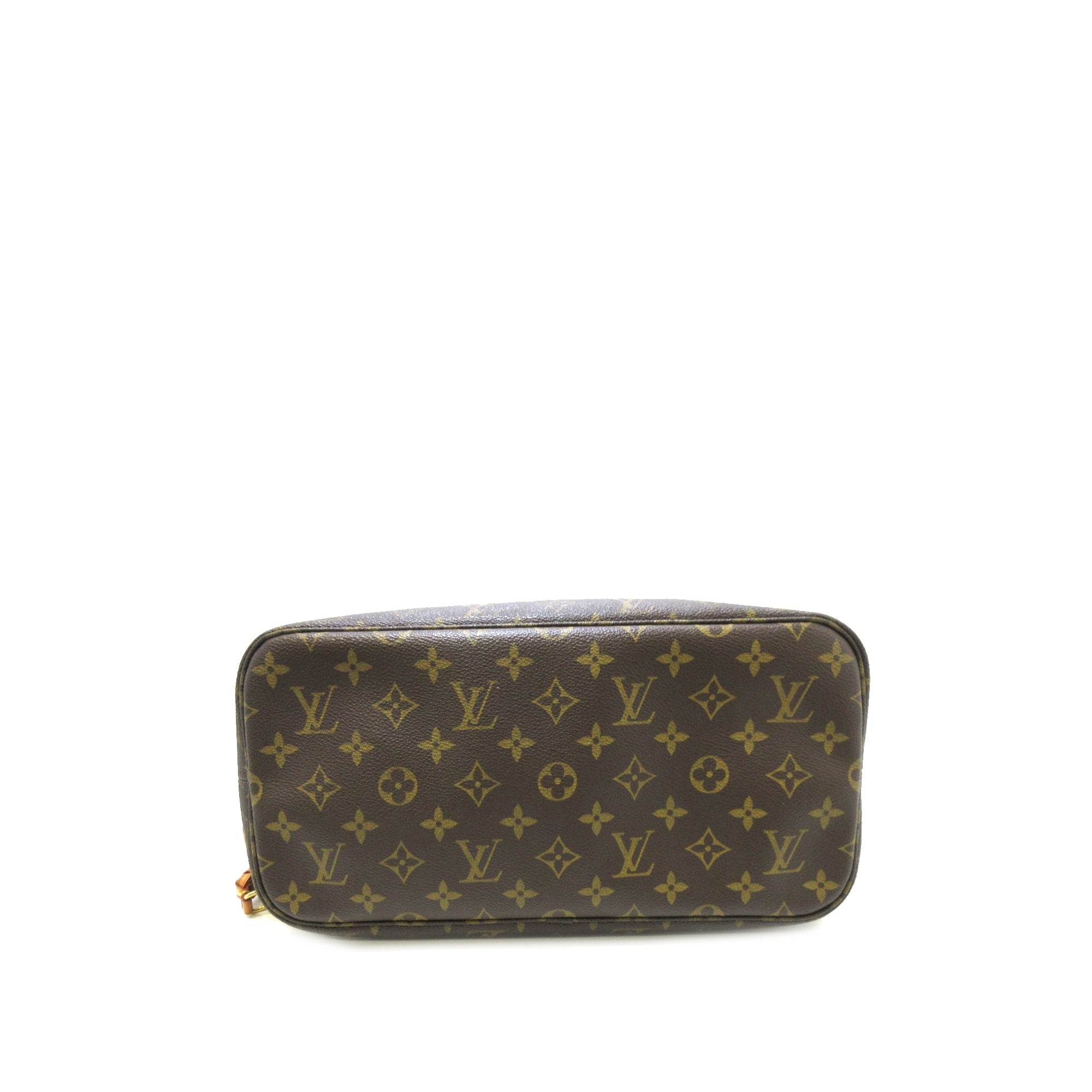 Brown LV Monogram Neverfull MM Tote Bag