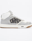 Christian D1OR B27 White / Grey / Navy Oblique Leather EU 41 UK 7