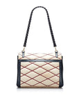 Beige LV Malletage Pochette Flap Bag