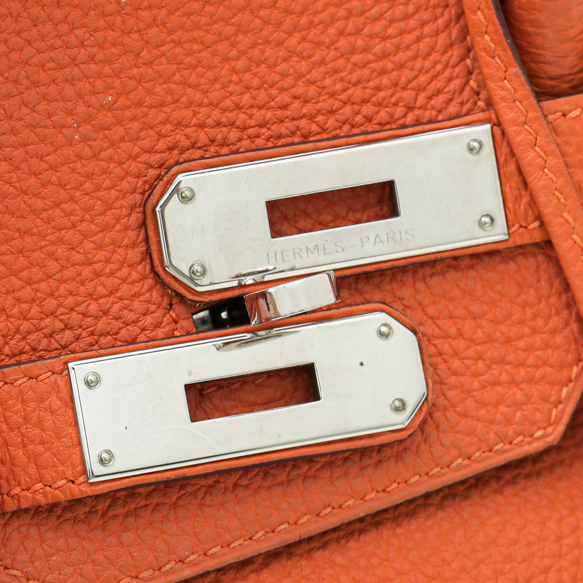 HMS Orange Birkin 35 Bag