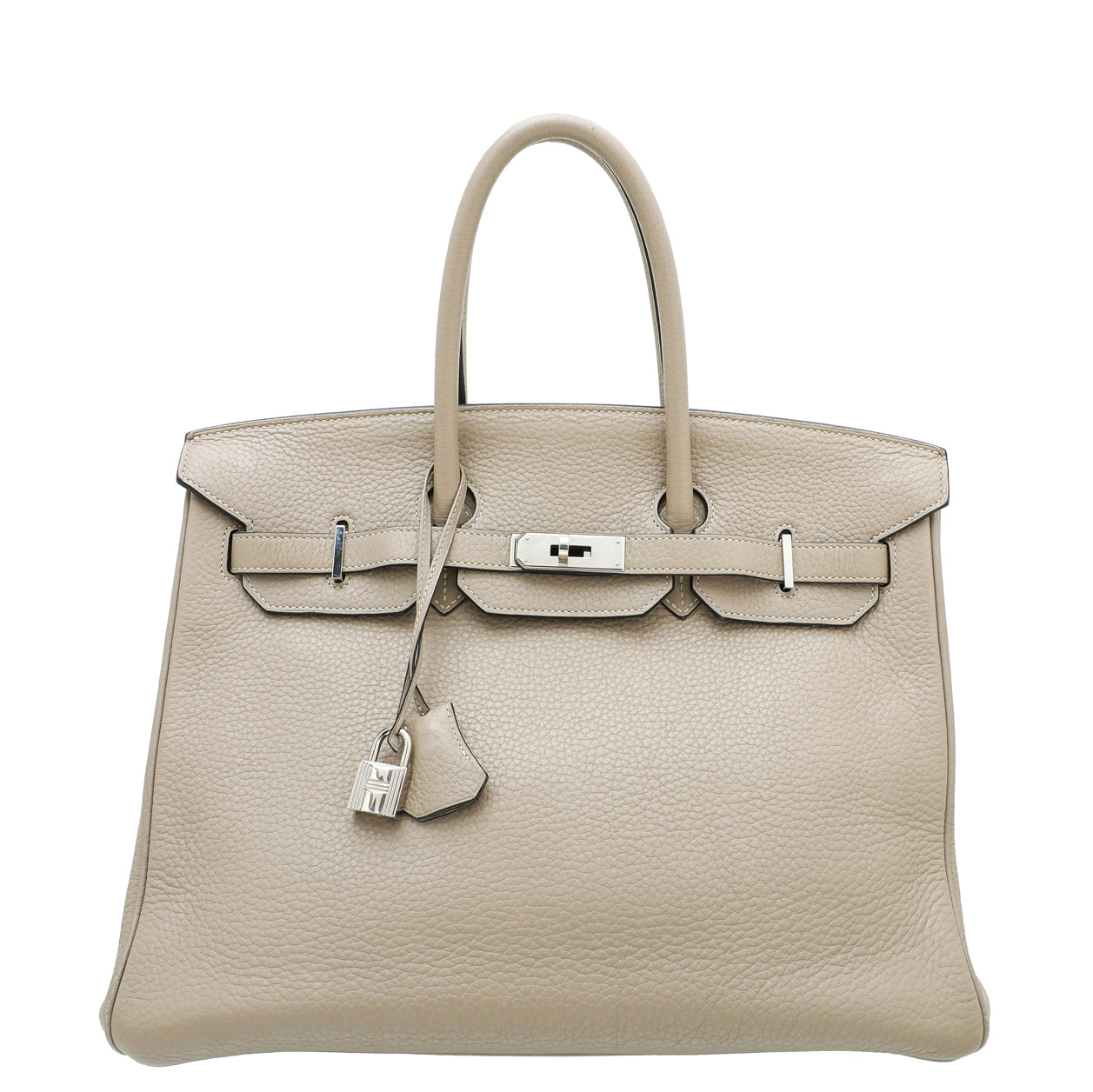 HMS Gris Tourterelle Birkin 35 Bag