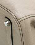 HMS Gris Tourterelle Birkin 35 Bag