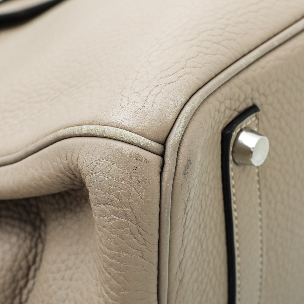 HMS Gris Tourterelle Birkin 35 Bag