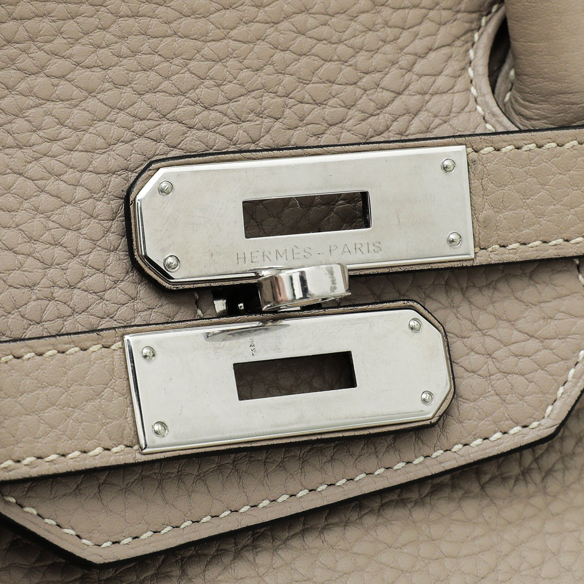 HMS Gris Tourterelle Birkin 35 Bag