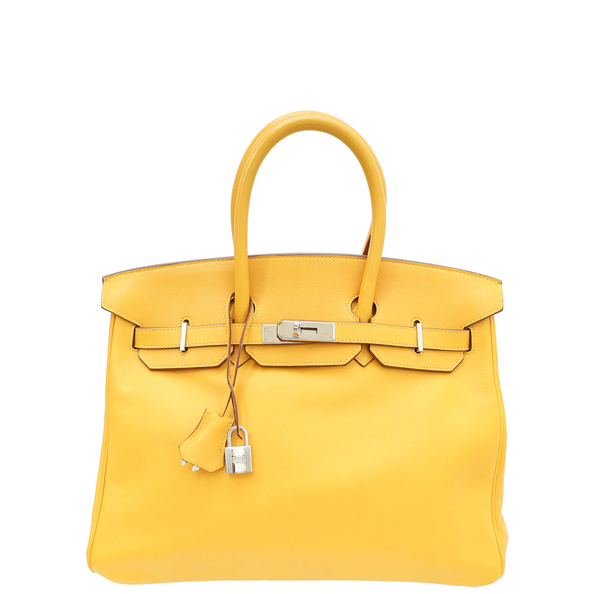 HMS Jaune De Naples Soleil Birkin 35 Bag