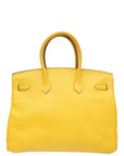 HMS Jaune De Naples Soleil Birkin 35 Bag