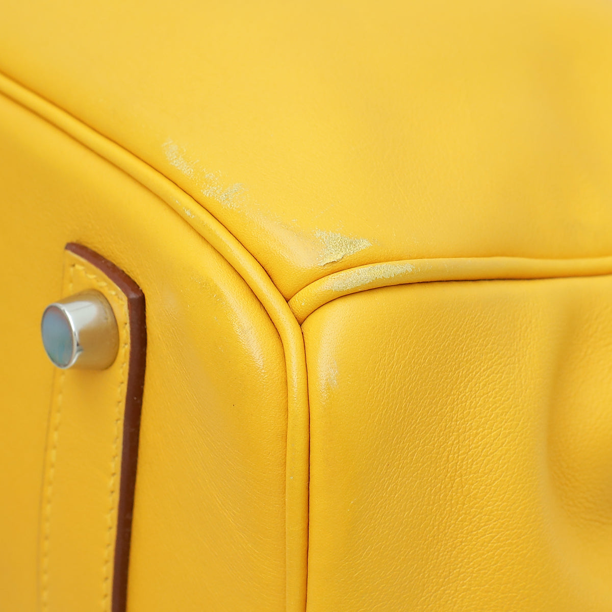 HMS Jaune De Naples Soleil Birkin 35 Bag