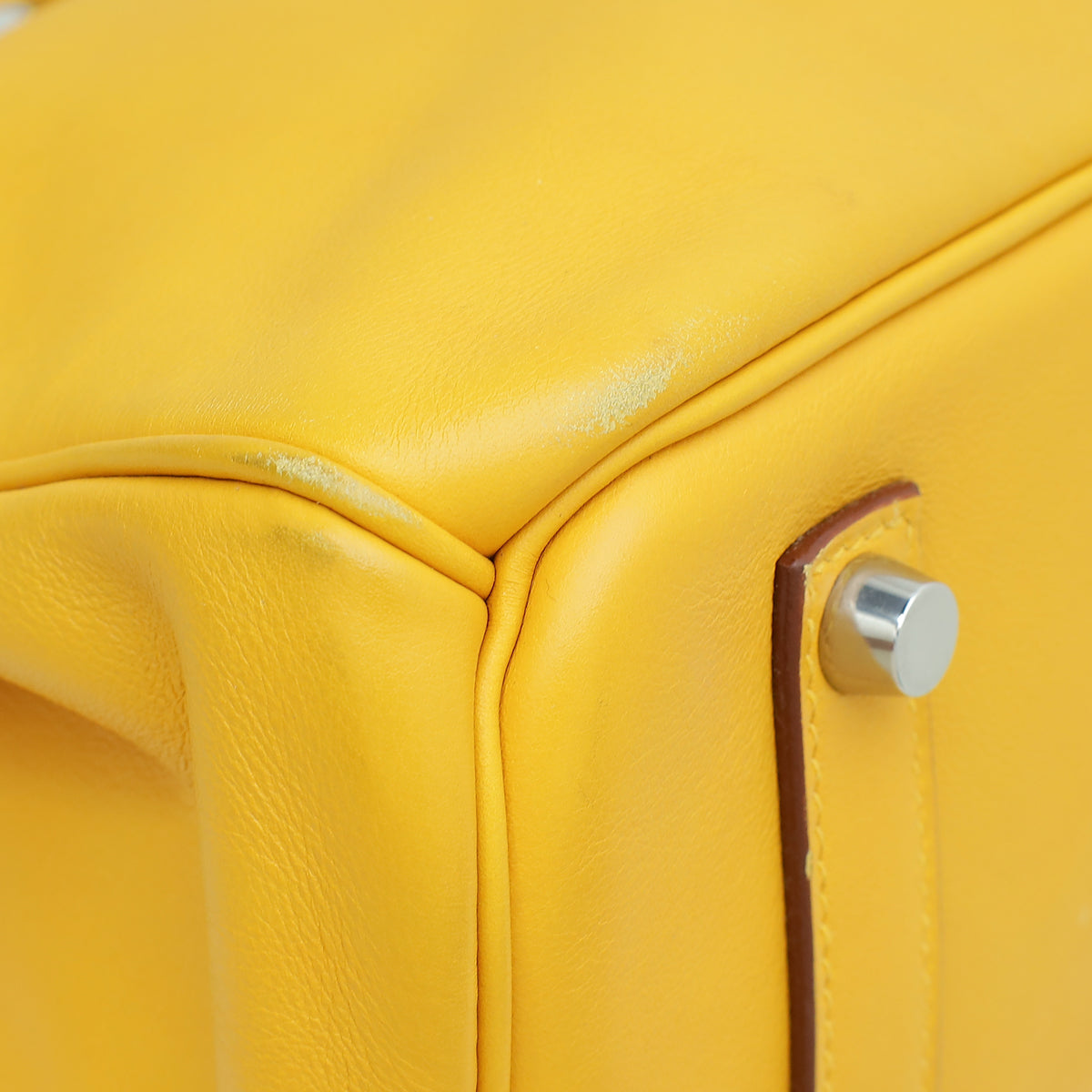 HMS Jaune De Naples Soleil Birkin 35 Bag