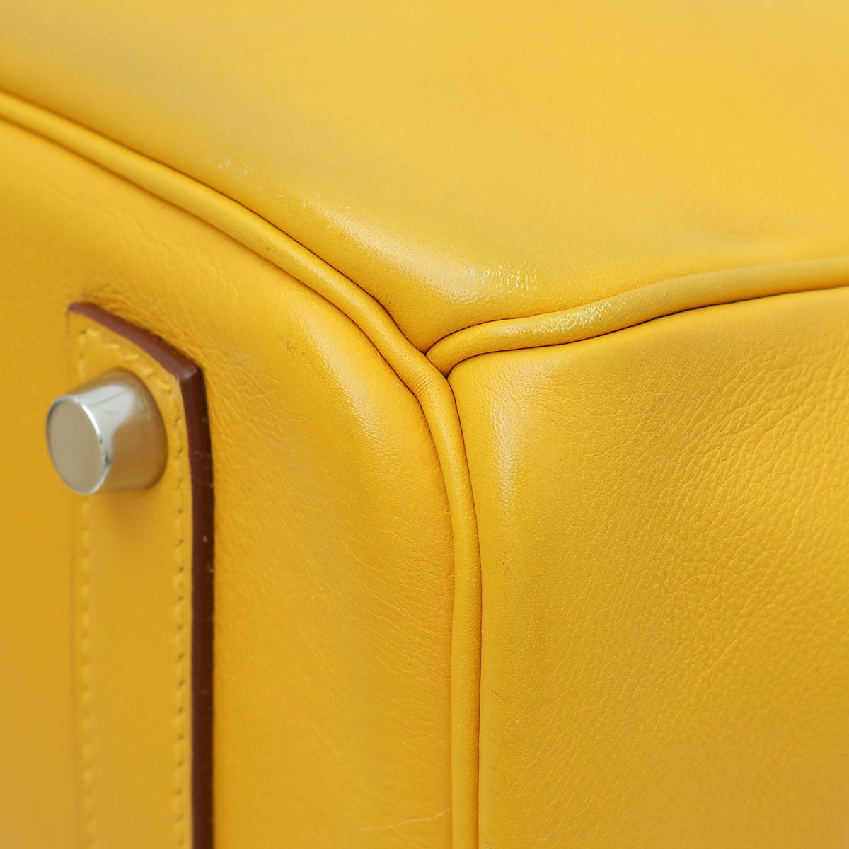 HMS Jaune De Naples Soleil Birkin 35 Bag