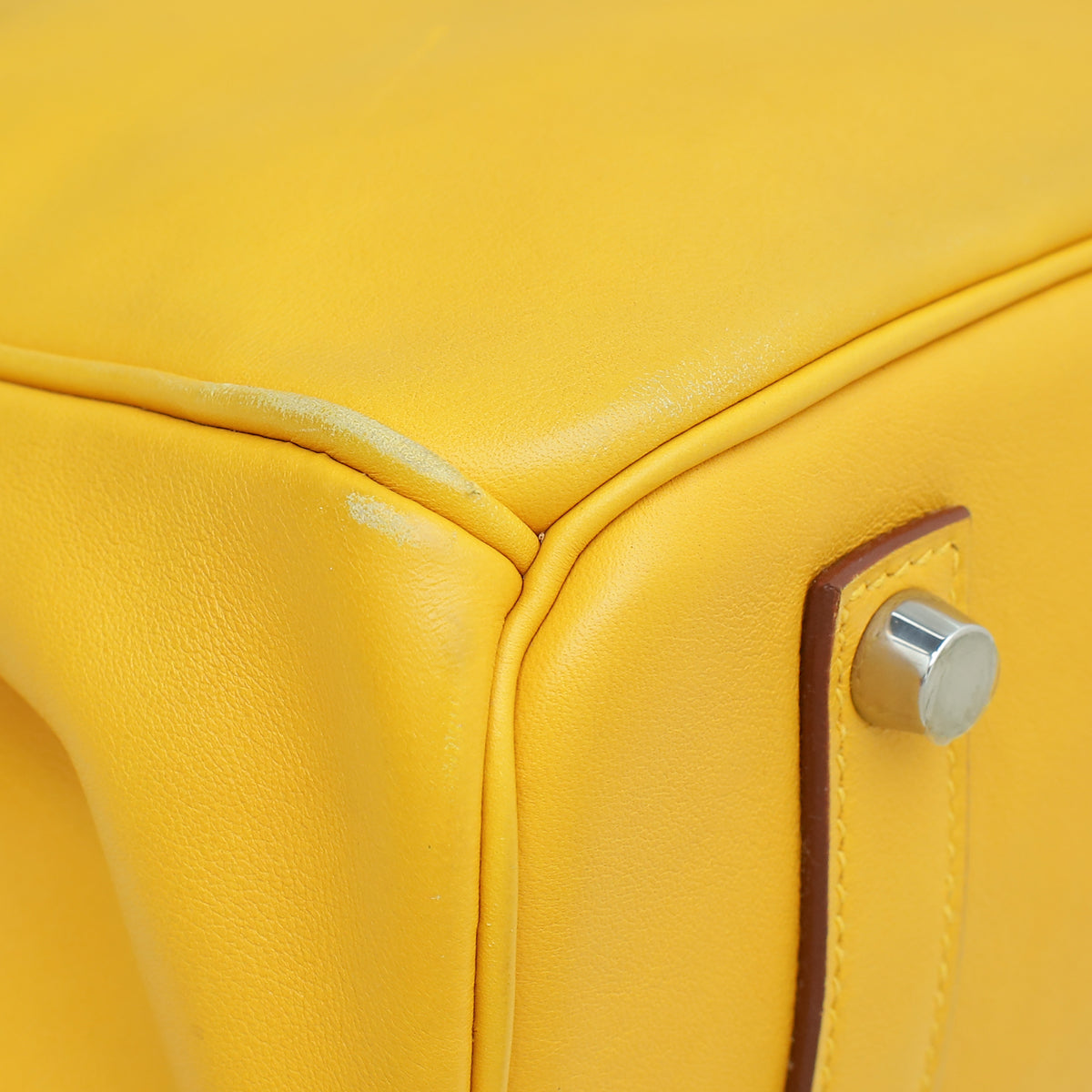 HMS Jaune De Naples Soleil Birkin 35 Bag