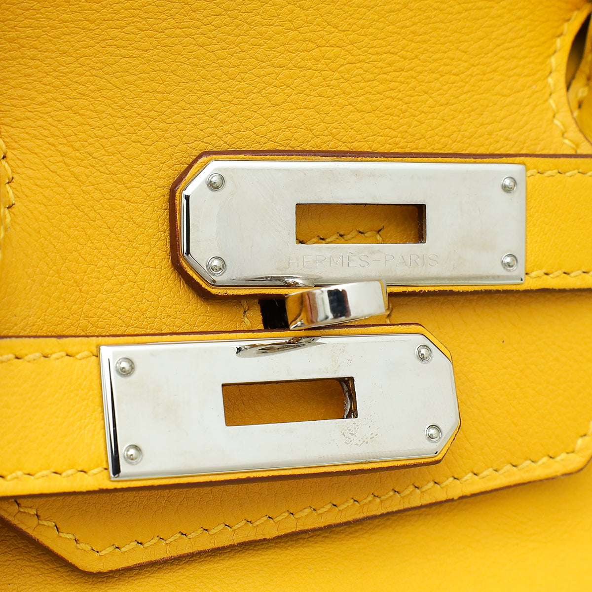 HMS Jaune De Naples Soleil Birkin 35 Bag