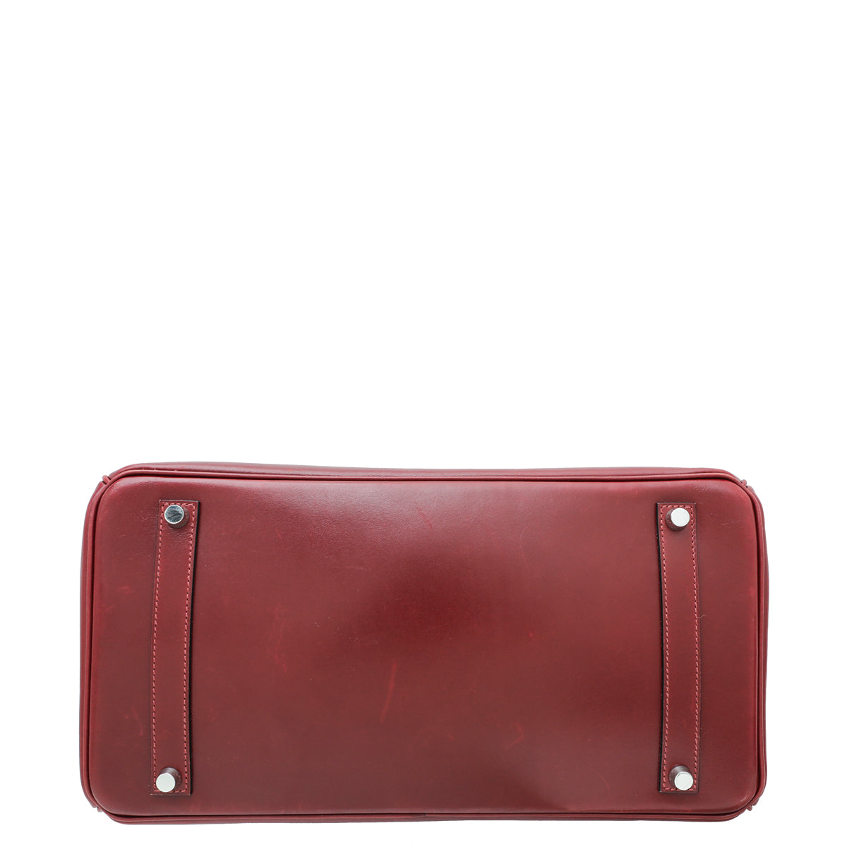 HMS Rouge Garance Box Calf Birkin 35 Bag