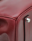 HMS Rouge Garance Box Calf Birkin 35 Bag