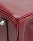 HMS Rouge Garance Box Calf Birkin 35 Bag