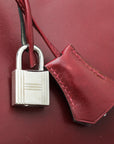 HMS Rouge Garance Box Calf Birkin 35 Bag
