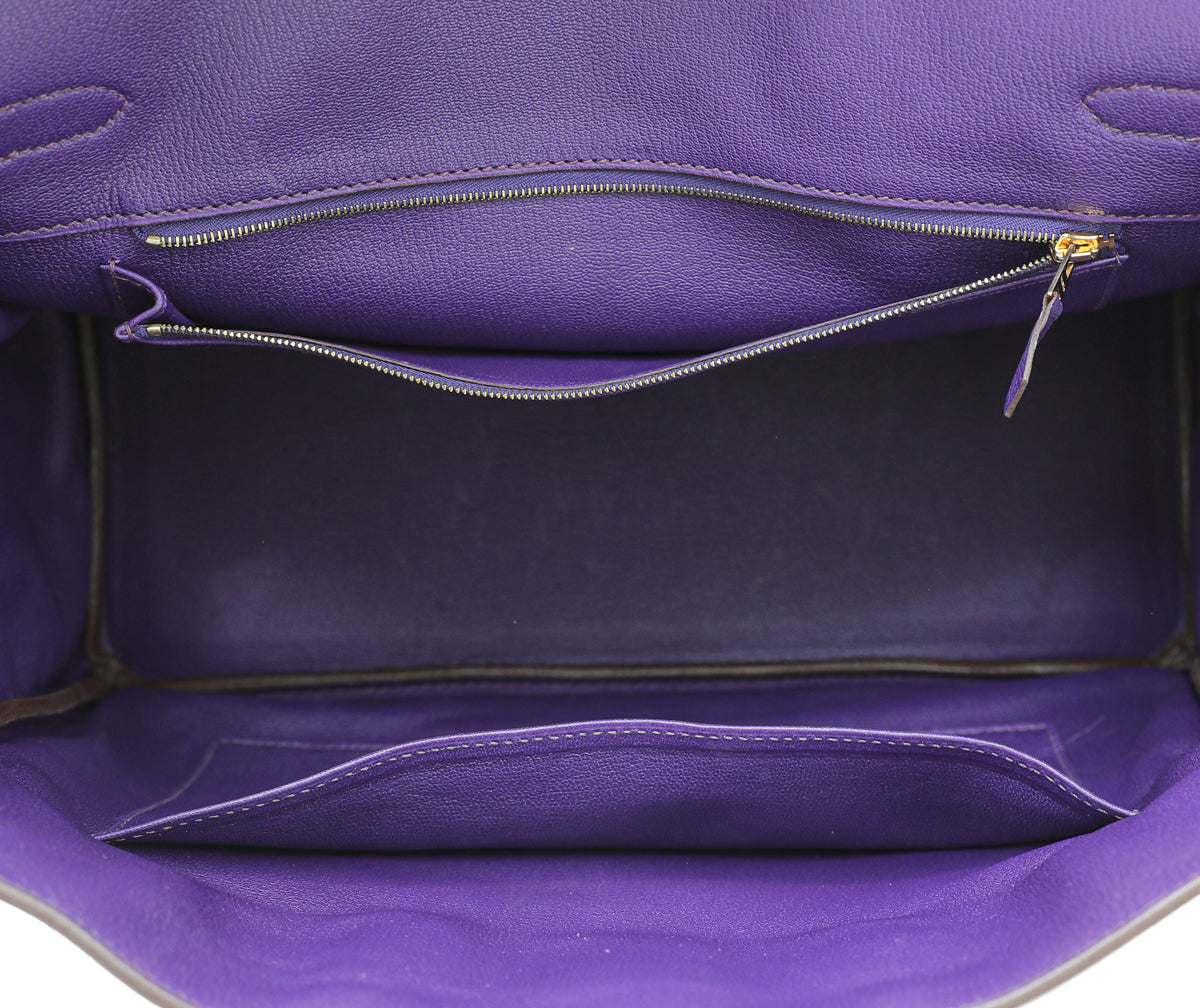 HMS Ultraviolet Birkin 35 Bag