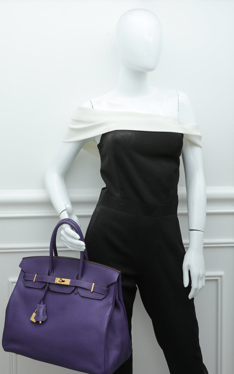 HMS Ultraviolet Birkin 35 Bag