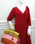 HMS Sunrise Rainbow Birkin 35 Bag