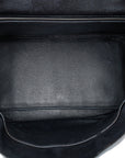 HMS Noir Crocodile Porosus Birkin 35 Bag