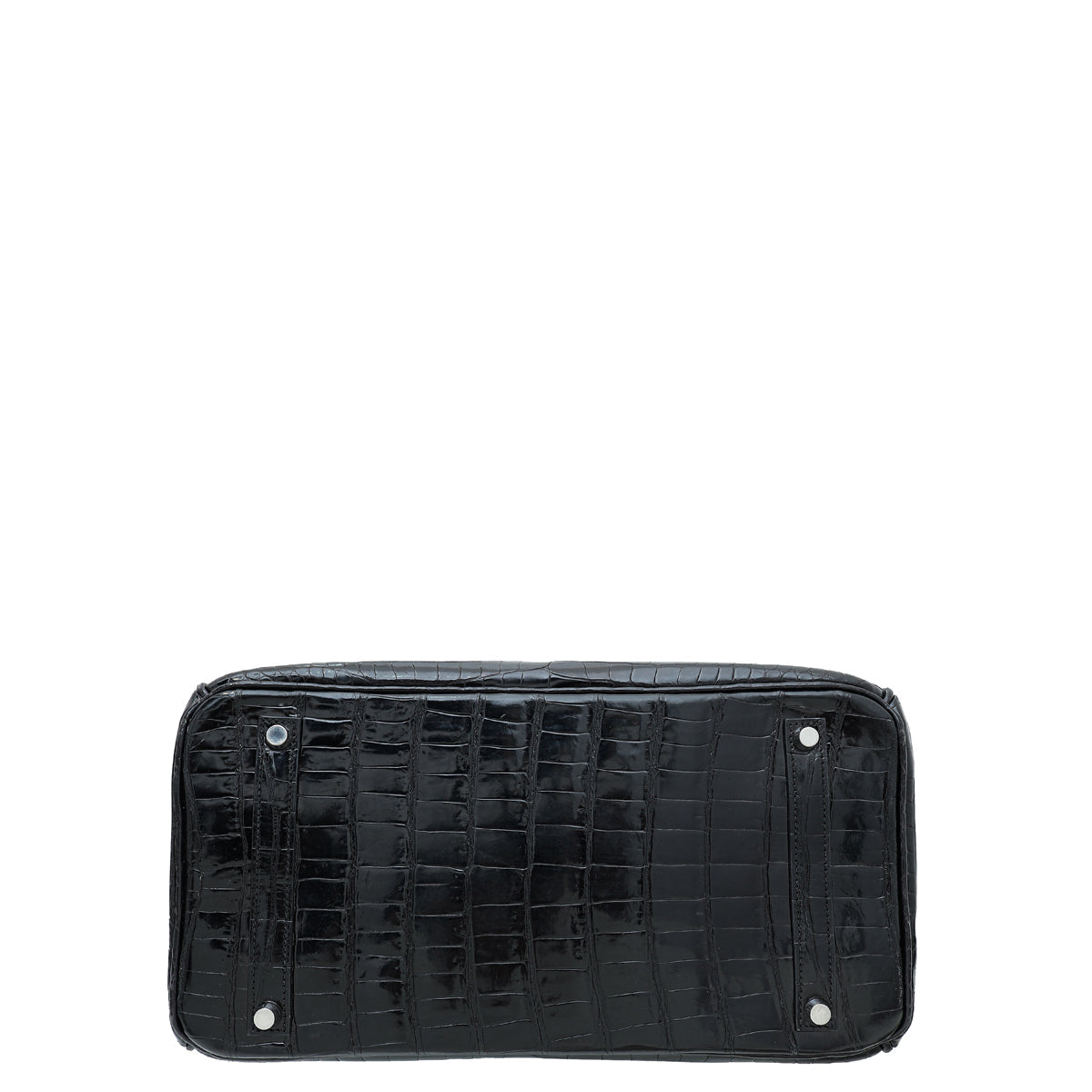 HMS Noir Crocodile Porosus Birkin 35 Bag
